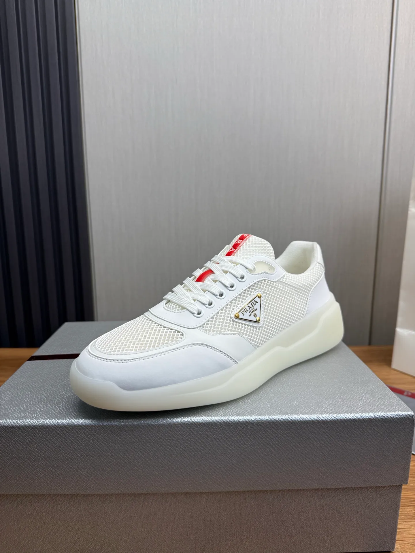 Factory price 620💰 [PRADA] Official website synchronizes new models, high-quality shipments ✔️Hot sale🔥 Original cowhide + cowhide lining, 1🆚1 replica, original bottom, 38-45 (men's 45 is custom-made and cannot be returned)